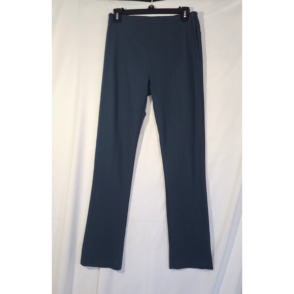 M.M. Lafleur Womens Designer Deep Sea Power Stretch Foster Cigarette Pants US 6 - Picture 3 of 7
